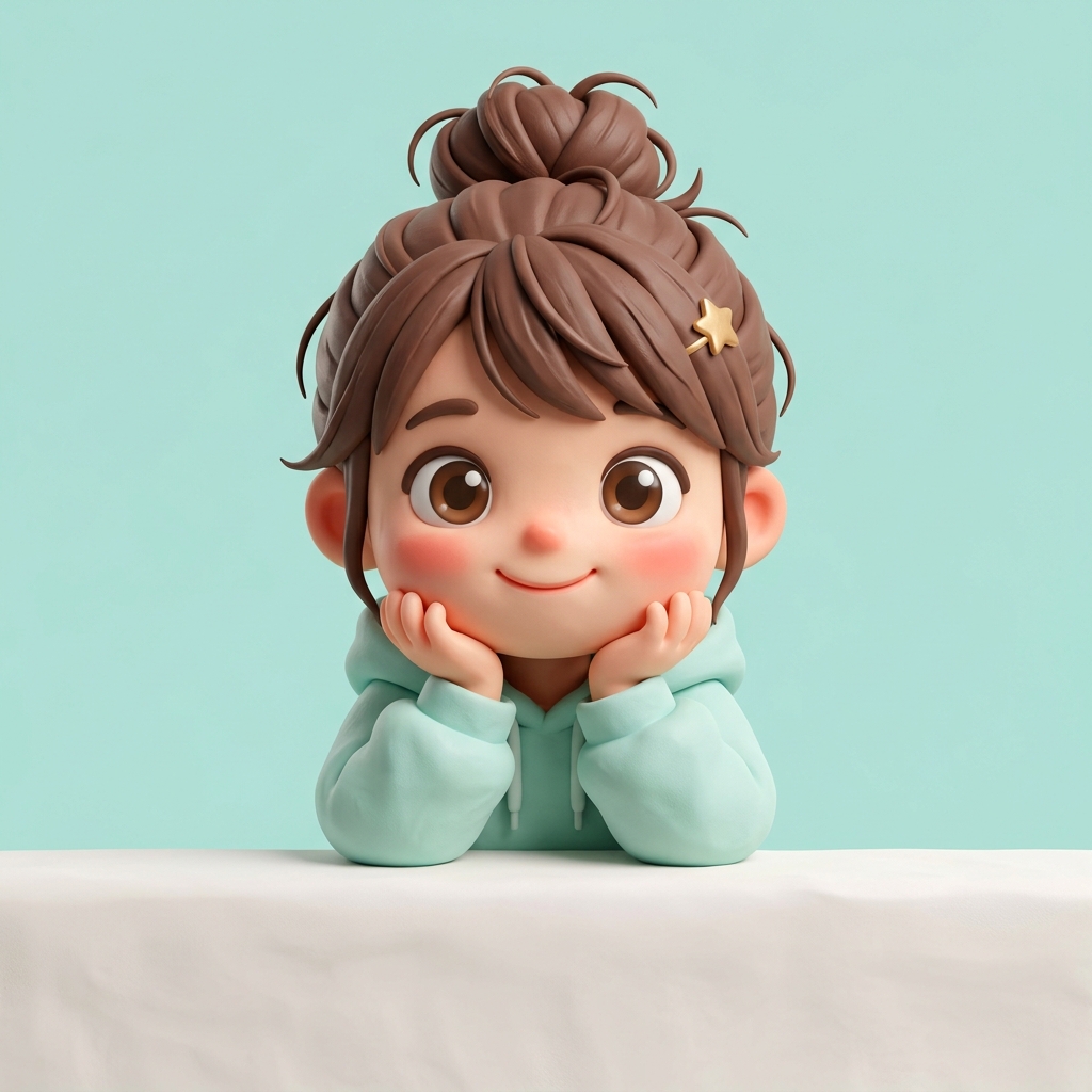 Cute Vanvi Moments 3D Character