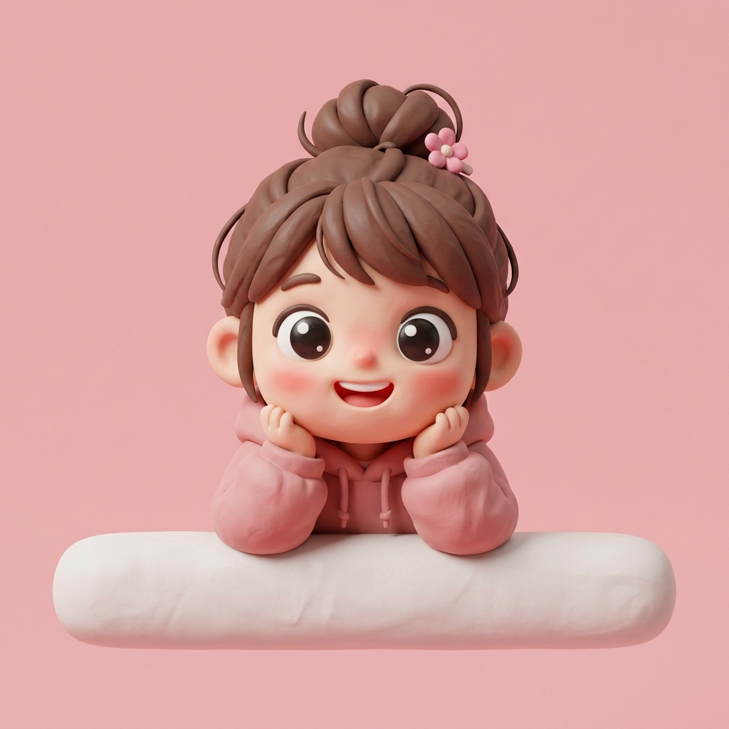 Cute Vanvi Moments 3D Girl