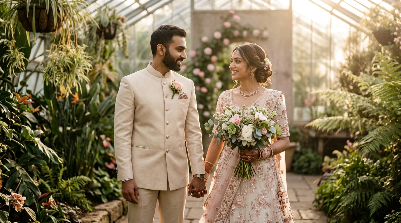 Vivan and Divya — Couple Portrait